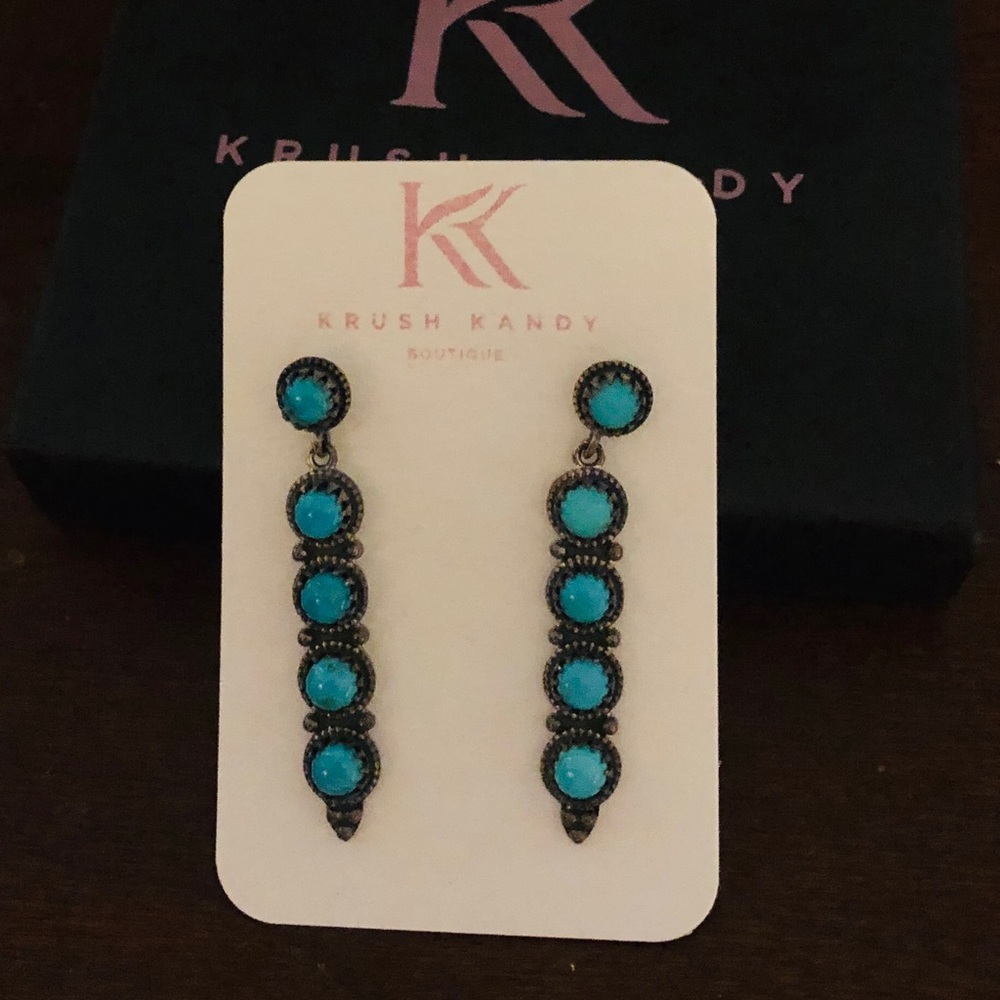 Turquoise earrings